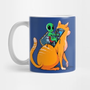 Alien Cat Mug